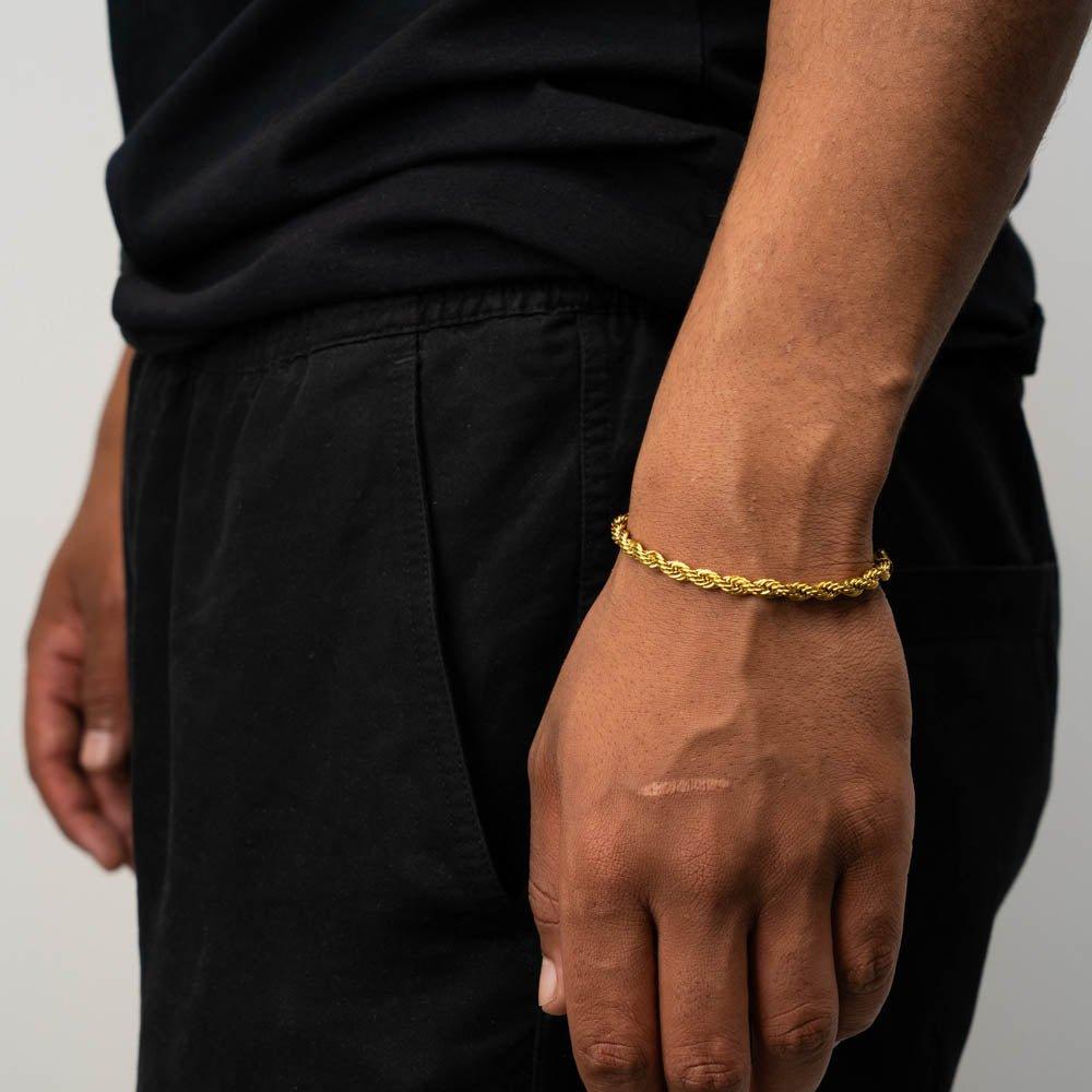 Rope Bracelet 5MM (Gold)