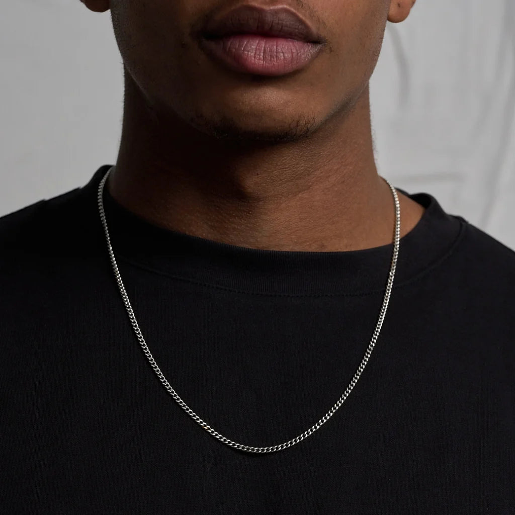 Cuban Chain 3MM (Silver)