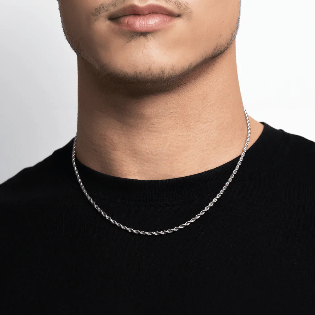 Rope Chain 3MM (Silver)