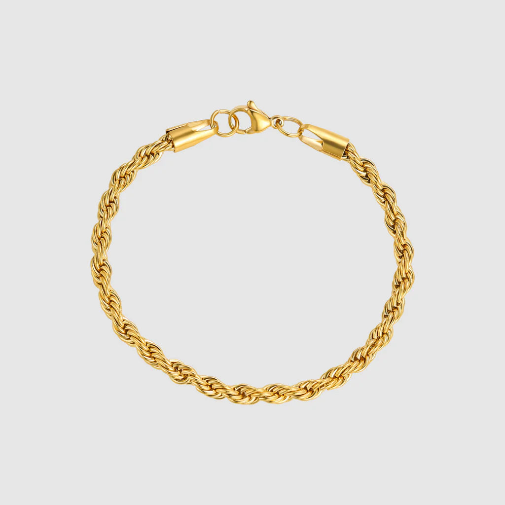 Rope Bracelet 5MM (Gold)