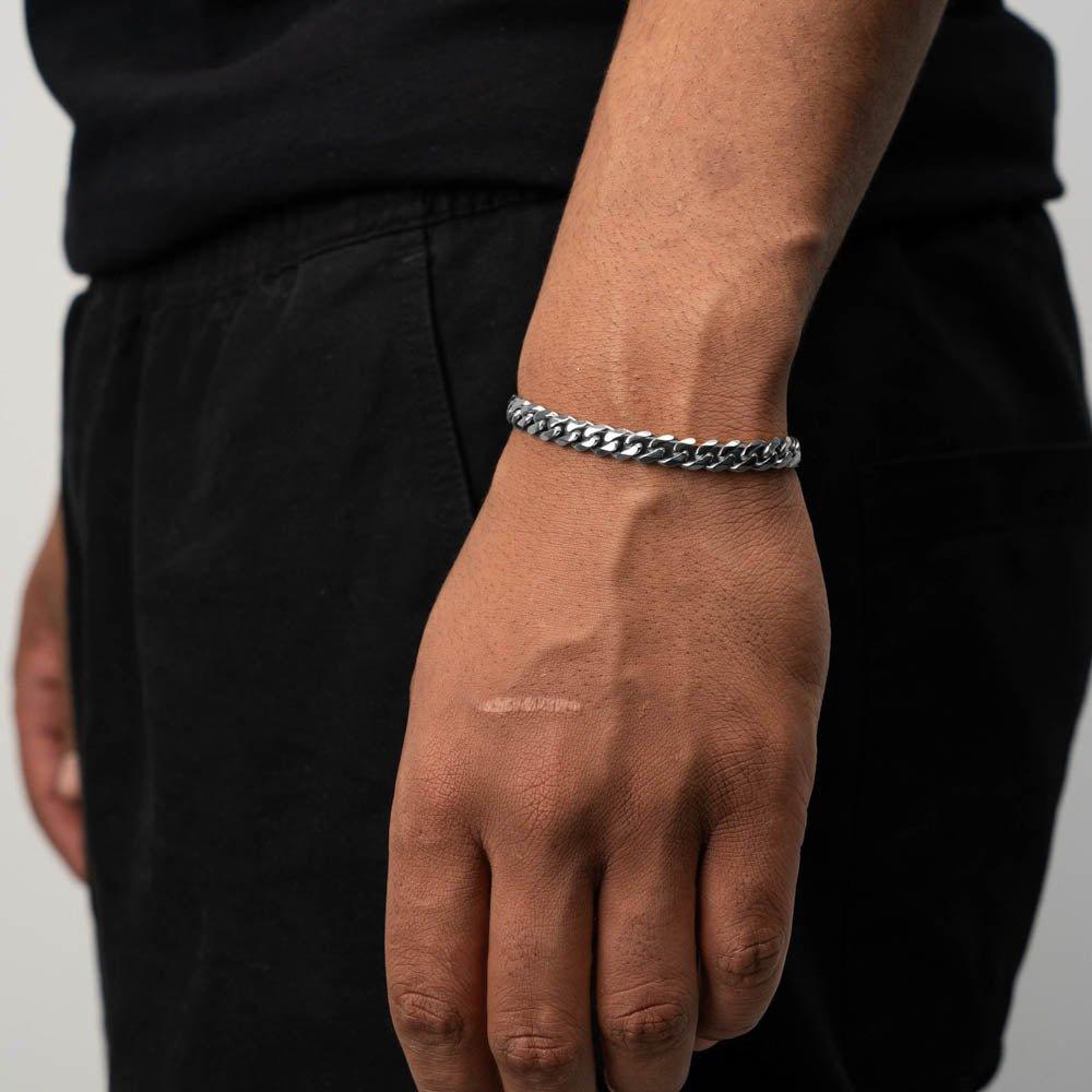 Cuban Bracelet 5MM (Silver)