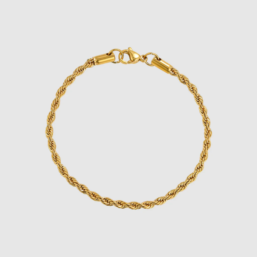 Rope Bracelet 3MM (Gold)