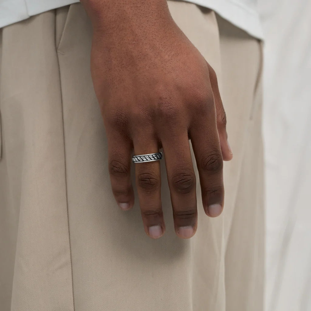 Rope Ring (Silver)