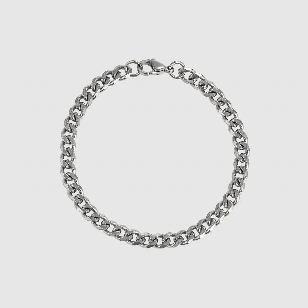 Cuban Bracelet 5MM (Silver)